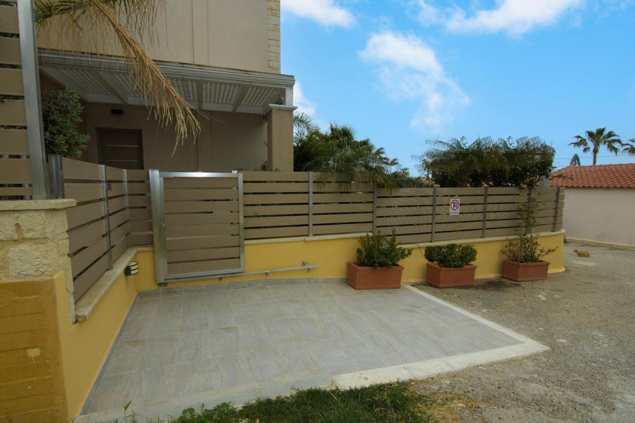 Superior Villa Marina Mare Sauna Hammam Nea Kydonia  Bagian luar foto
