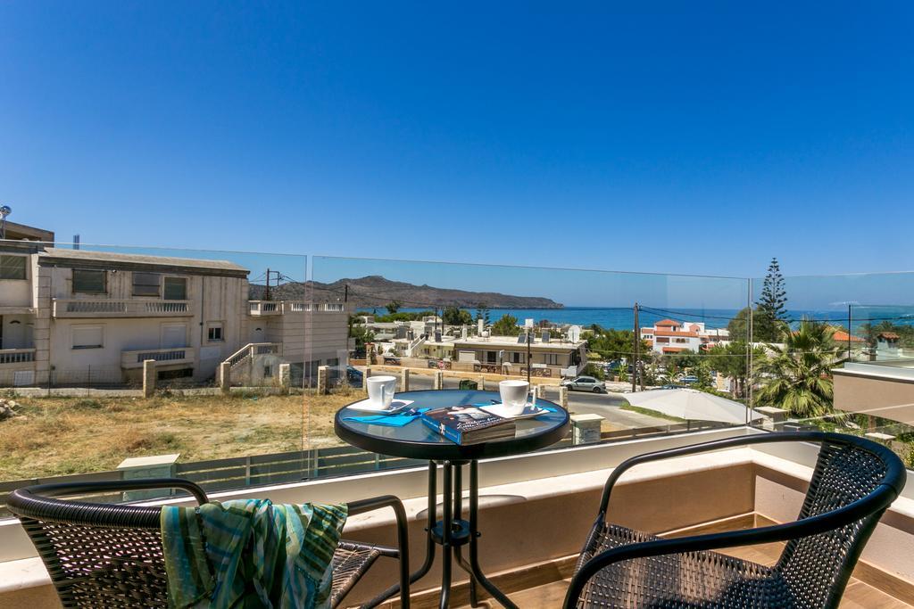 Superior Villa Marina Mare Sauna Hammam Nea Kydonia  Bagian luar foto