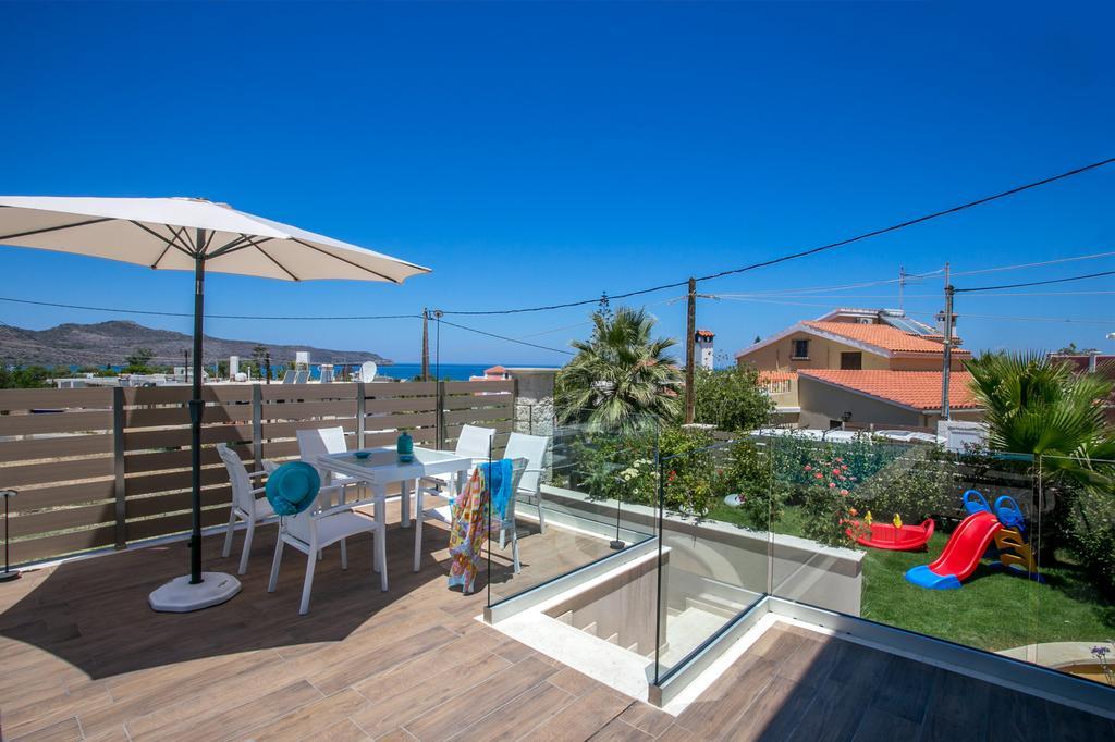 Superior Villa Marina Mare Sauna Hammam Nea Kydonia  Bagian luar foto