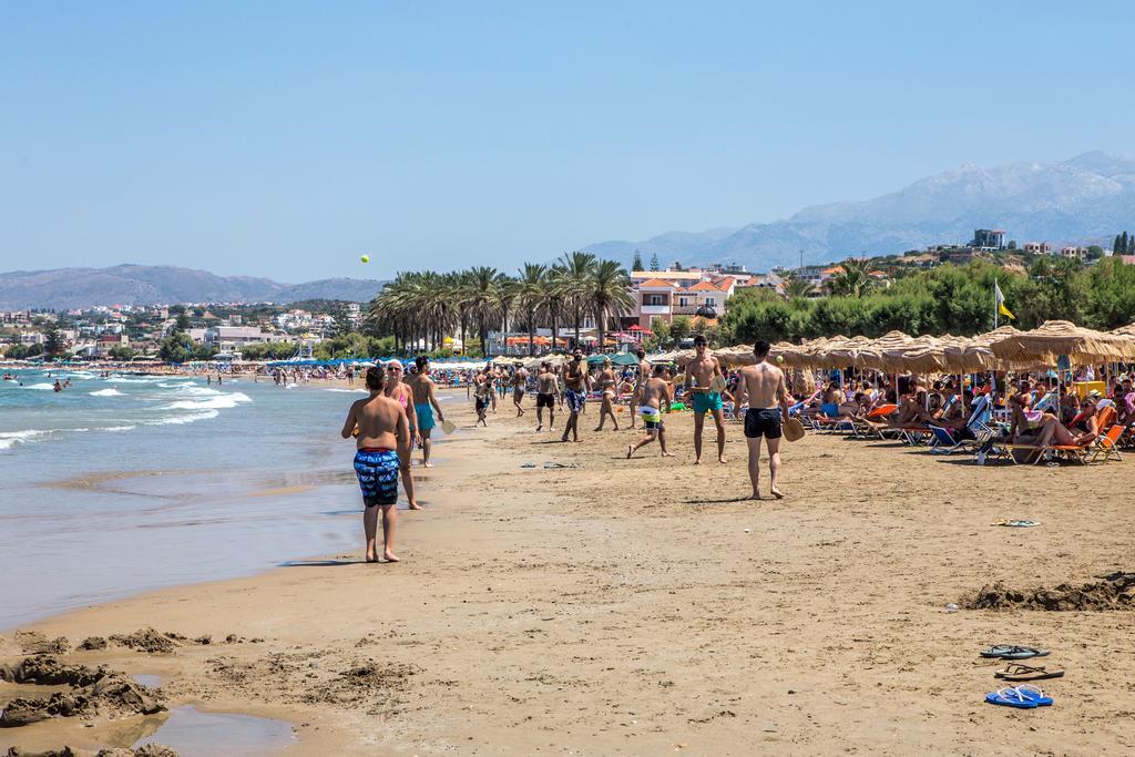 Superior Villa Marina Mare Sauna Hammam Nea Kydonia  Bagian luar foto