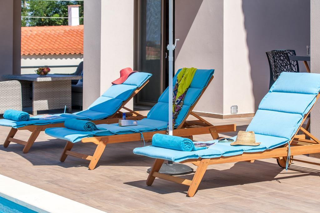 Superior Villa Marina Mare Sauna Hammam Nea Kydonia  Bagian luar foto