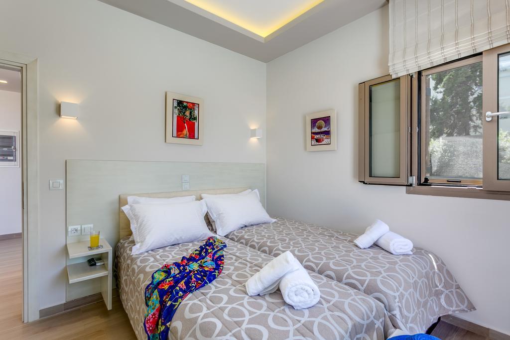 Superior Villa Marina Mare Sauna Hammam Nea Kydonia  Bagian luar foto